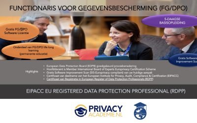 Opleiding Functionaris voor Gegevensbescherming (FG) Data Protection Officer (DPO) 5 Daags