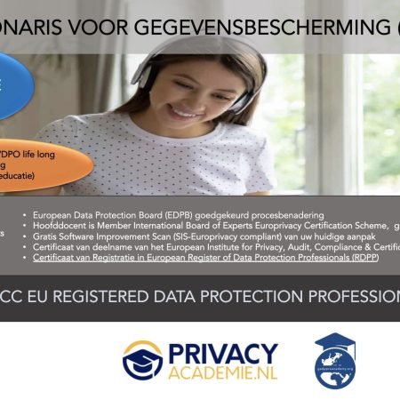 Zelfstudie Opleiding EU Geregistreerd Functionaris voor Gegevensbescherming (FG)  Registered Data Protection Officer (DPO)